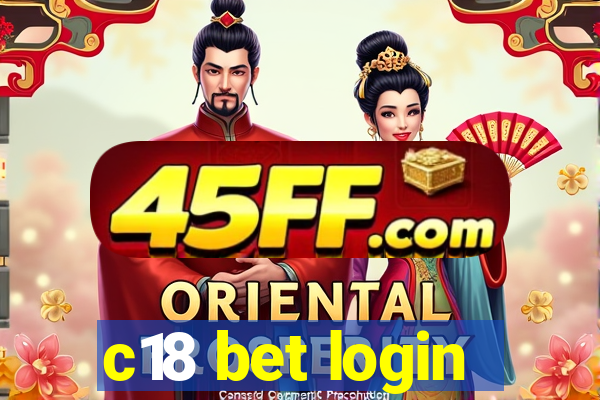 c18 bet login